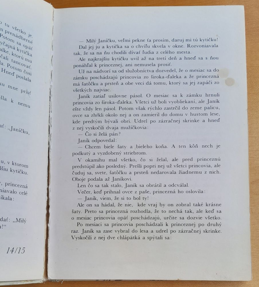 Princezná holubica / Rozprávky z Moravy a Sliezska