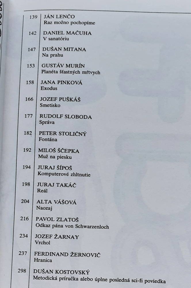 Správy z neznámych svetov / Antológia slovenskej sci-fi poviedky