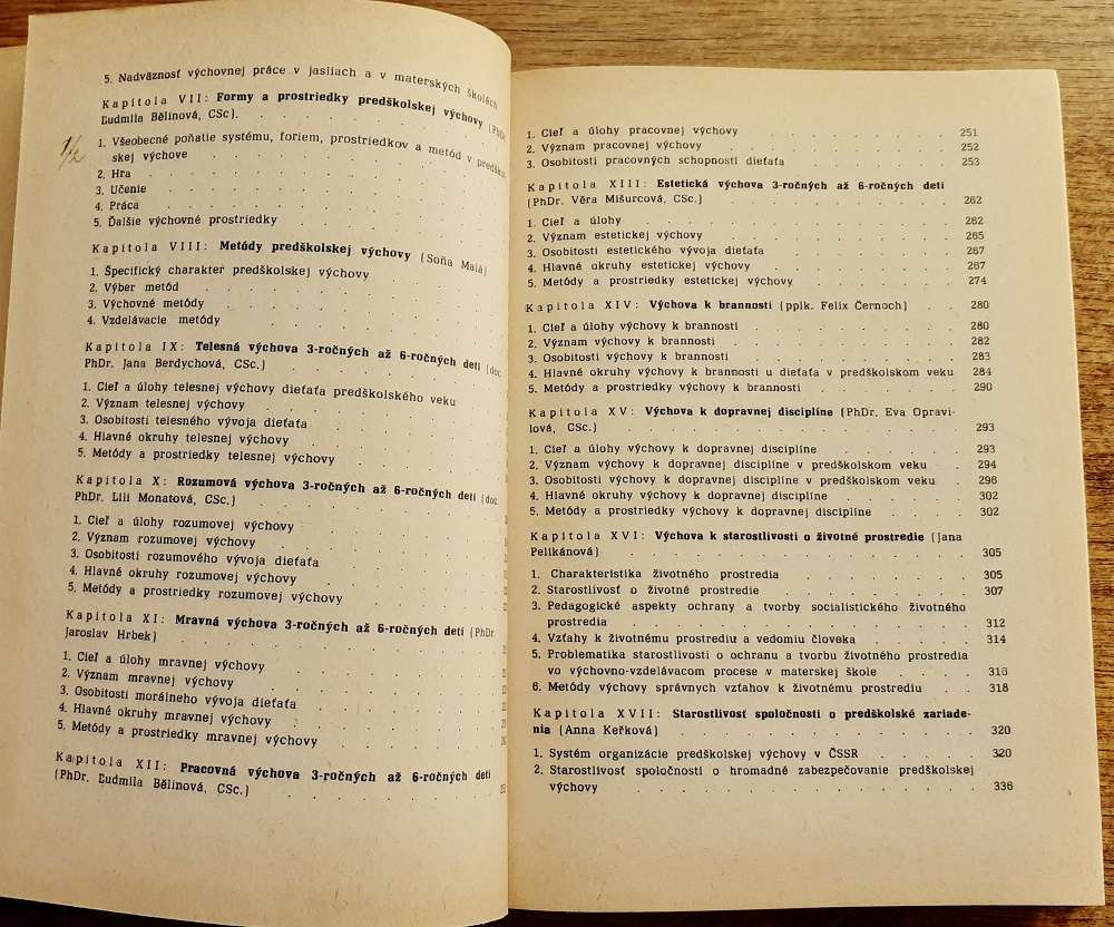 Pedagogika predškolského veku / Učebnica pre stredné pedagogické školy