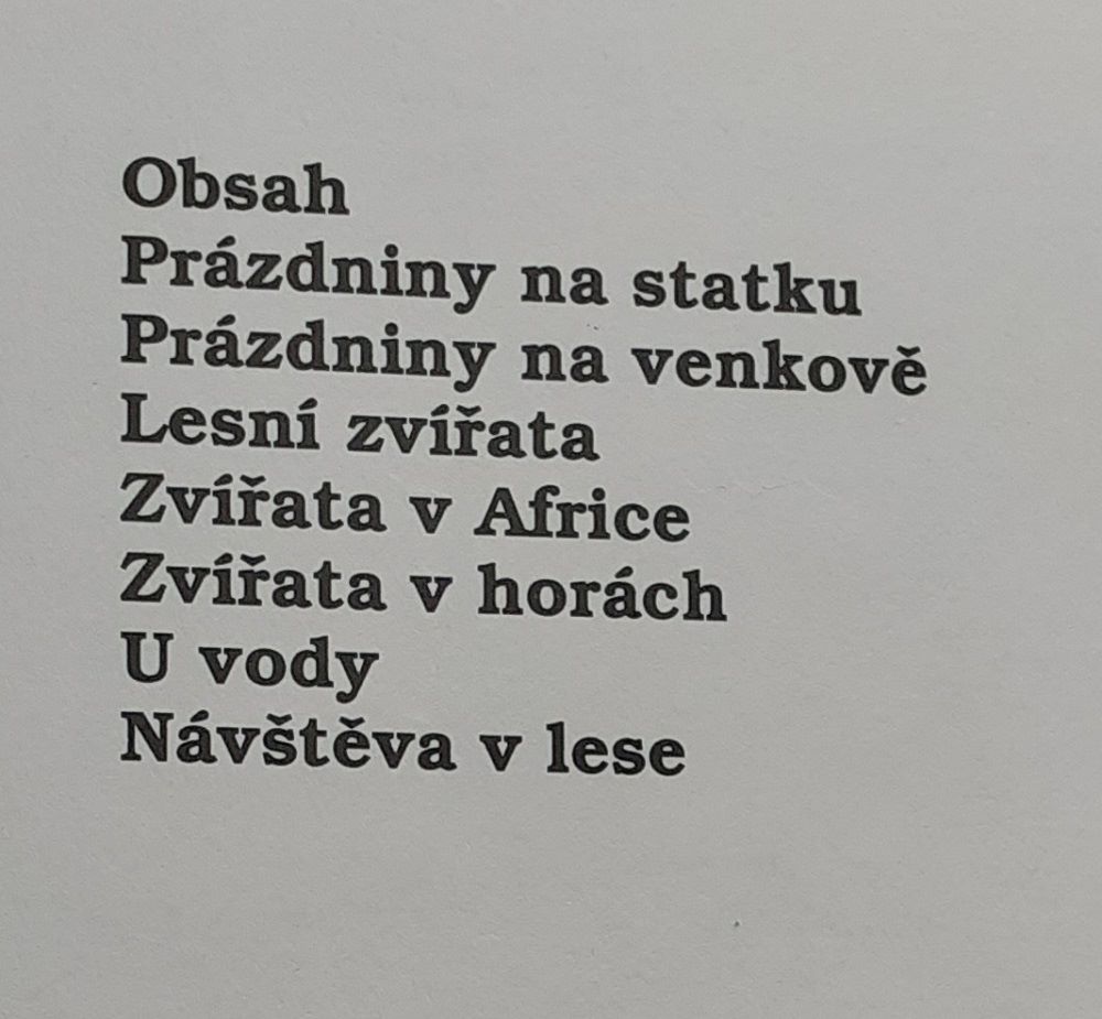 Má nejkrásnější knížka o zvířátkách