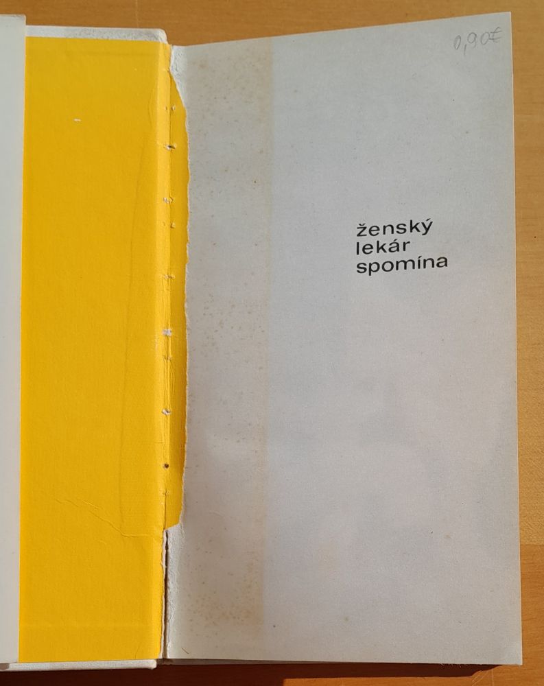 Ženský lekár spomína / Memoáre lekára - gynekológa