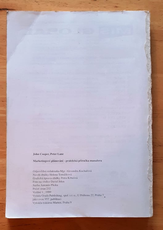 Marketingové plánování / Praktická příručka manažera