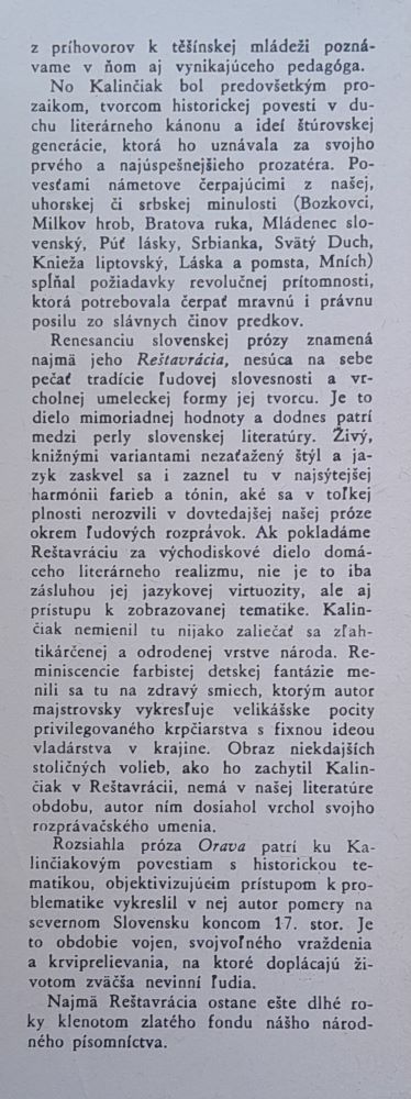 Reštavrácia / Orava