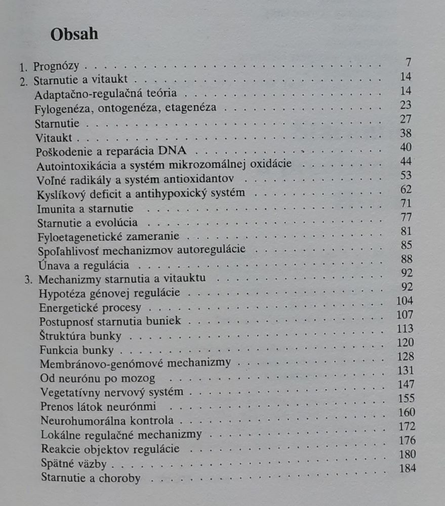 Starnutie a predĺženie života