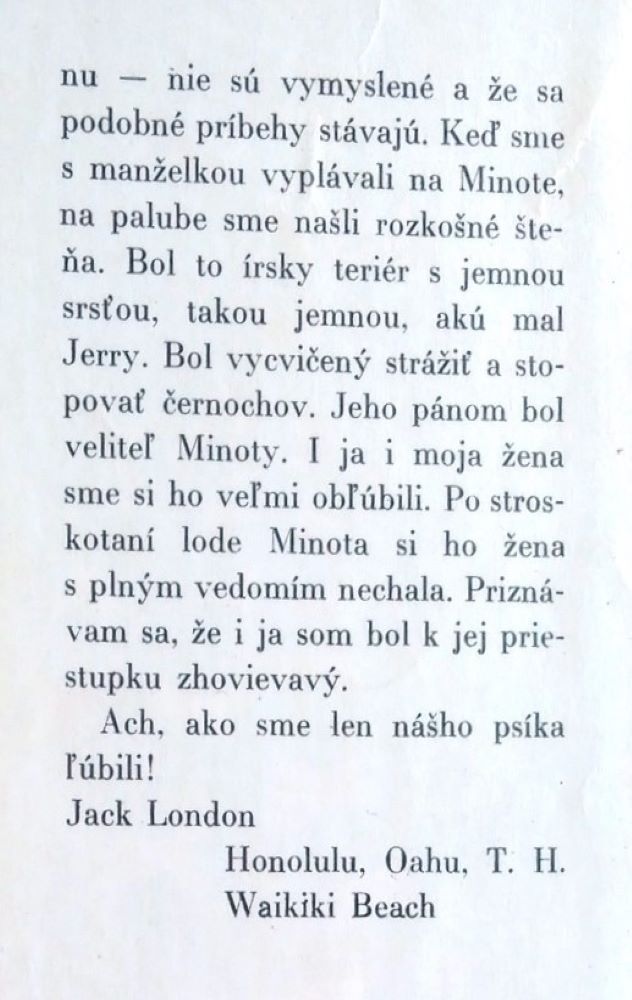 Jerry z ostrovov