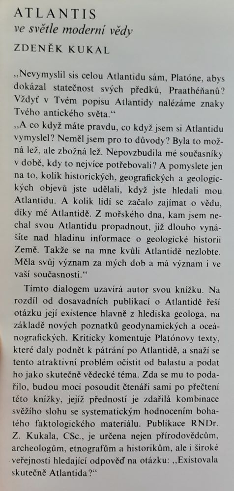 Atlantis ve světle moderní vědy
