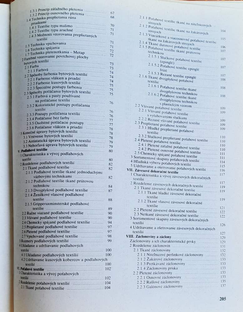 Bytové textílie / Vývoj, výroba, sortiment