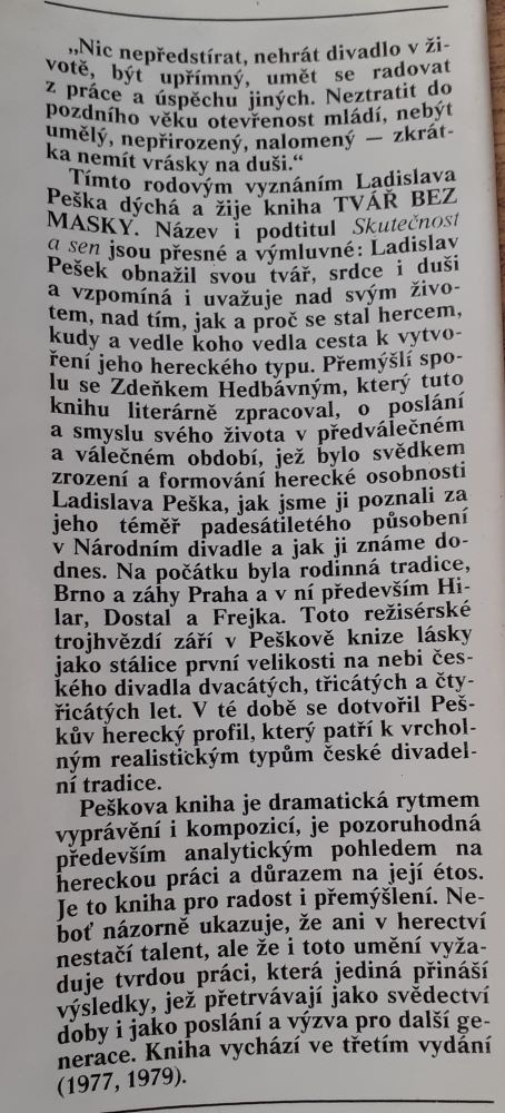 Tvář bez masky