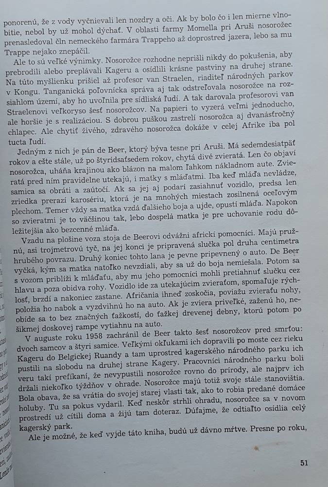 Aj nosorožce patria ľudstvu / Boje o africkú zver 