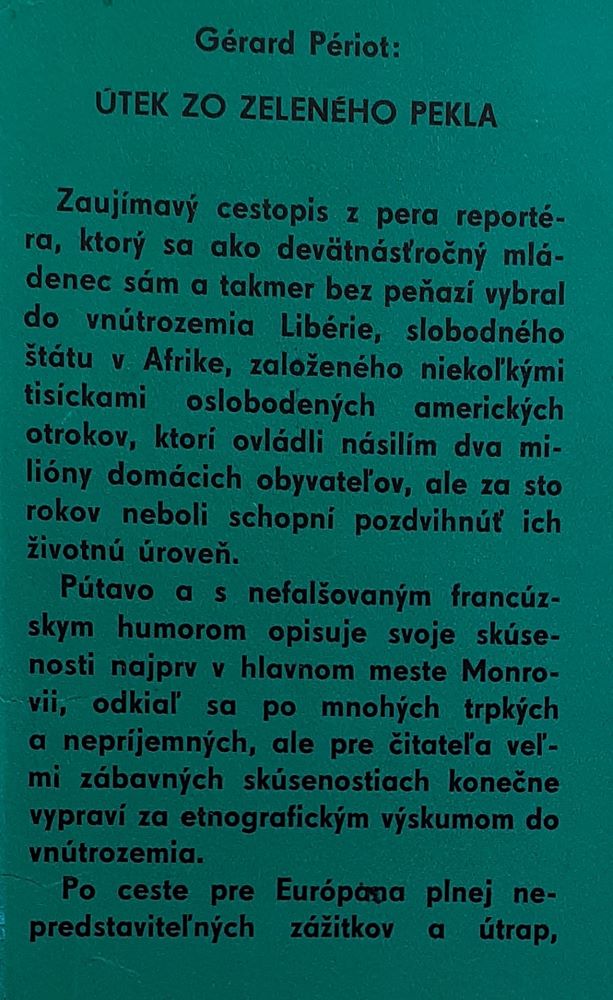 Útek zo zeleného pekla