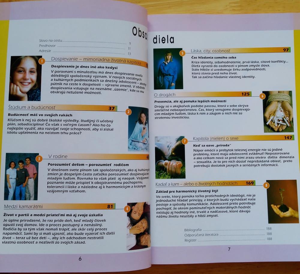 Žiť naplno / Kniha o dospievaní / New start