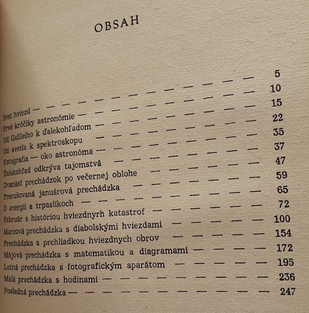 Prechádzky po oblohe