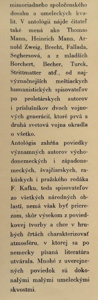 Dni a noci Nemecka