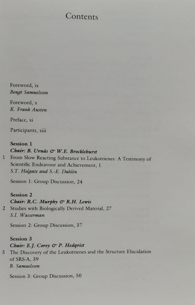 SRS-A to Leukotrienes / The Dawning of a New Treatment