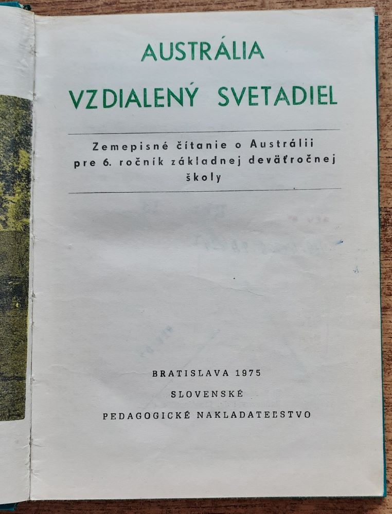 Austrália vzdialený svetadiel