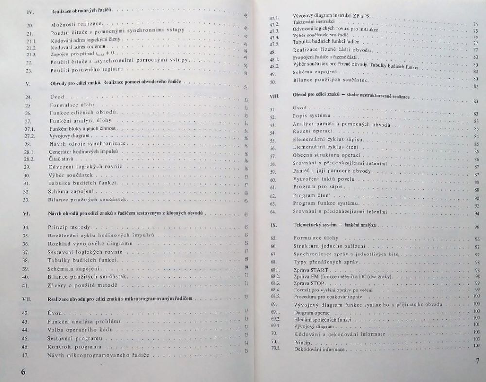 Od logických obvodú k mikroprocesorúm IV / Použití metod systémového návrhu