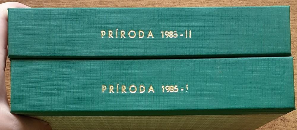 Priroda 1985 / 1 - 12 / V dvoch zväzkoch / Ruský časopis