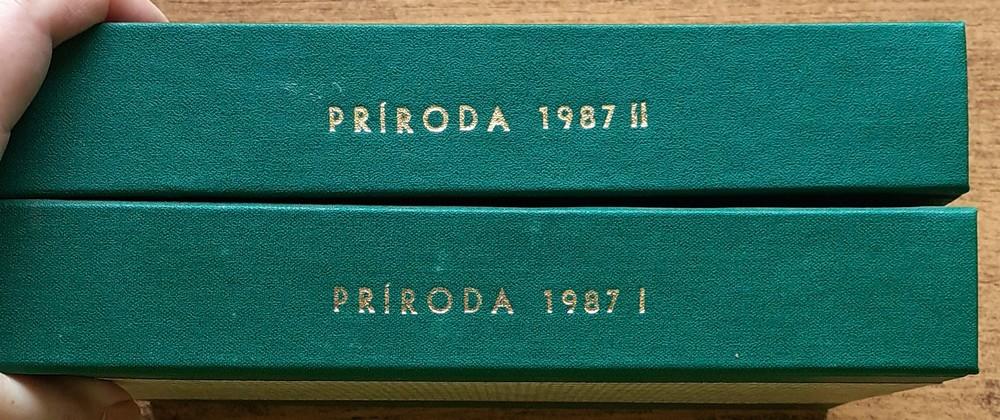 Priroda 1987 / 1 - 12 / V dvoch zväzkoch / Ruský časopis