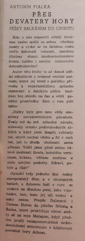 Přes devatery hory / Pěšky Balkánem do Orientu
