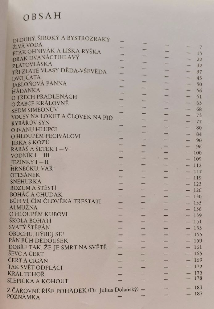 Pohádky / Erben