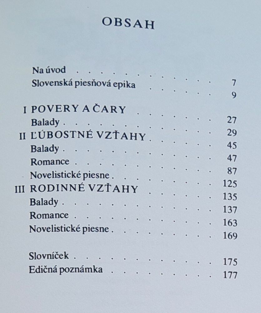 V šírom poli rokyta I. II. / Balady a iné epické piesne