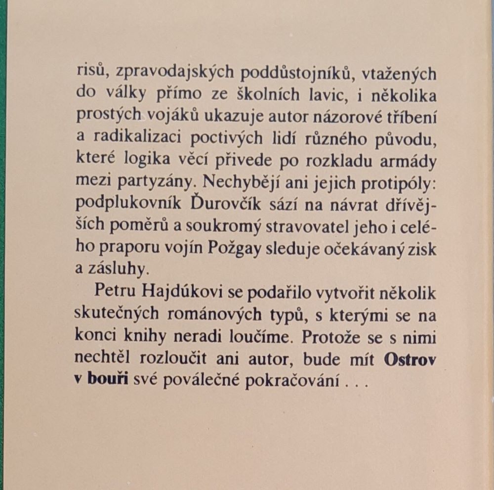 Ostrov v bouři