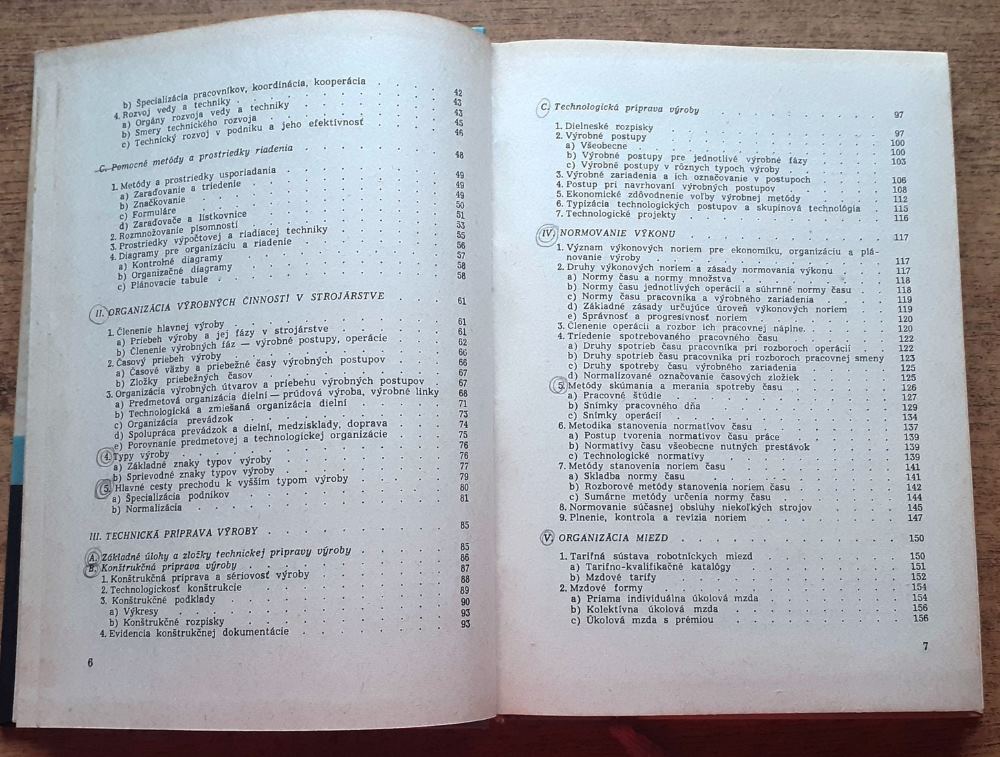 Organizácia a ekonomika strojárskeho priemyslu