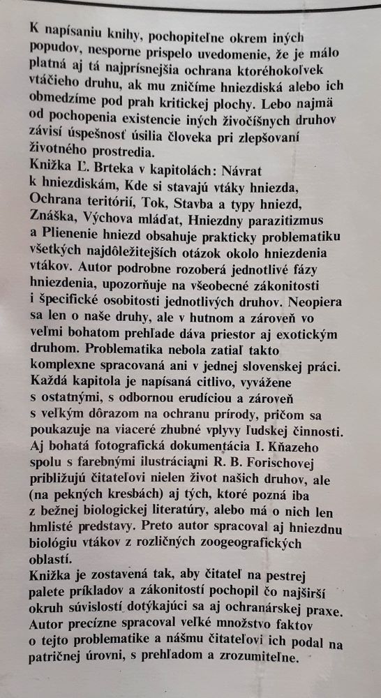 Pri vtáčích hniezdach