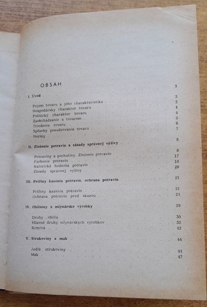 Náuka o tovare pre 1. ročník OU a UŠ