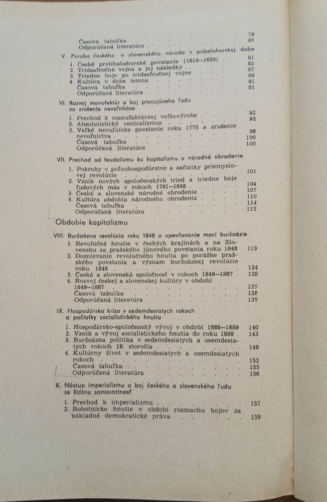 Československé dejiny / Učebnica dejepisu pre 2. a 3. ročník SVŠ a pre 2. ročník SOŠ