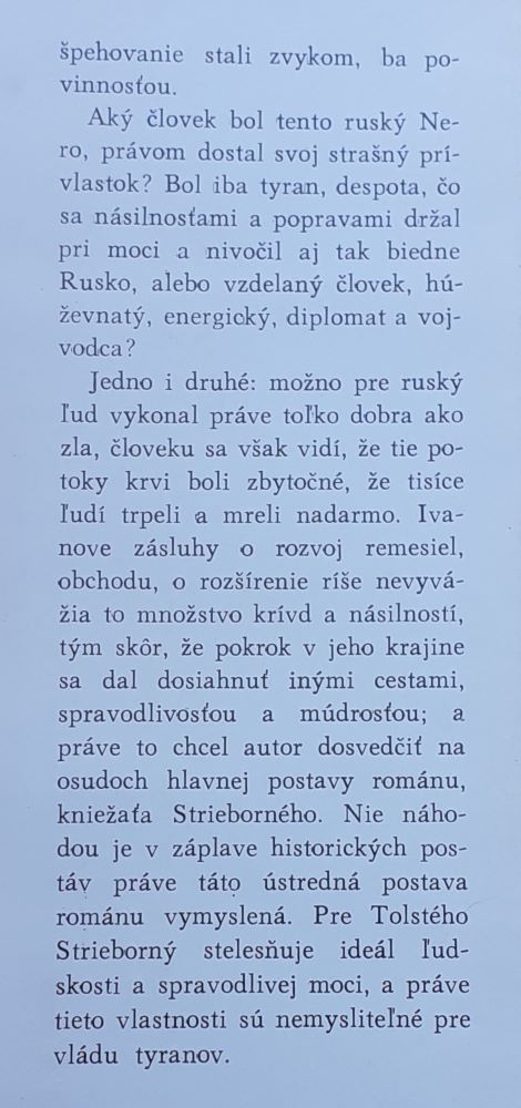 Knieža Strieborný / Tolstoj / Hviezdoslavova knižnica