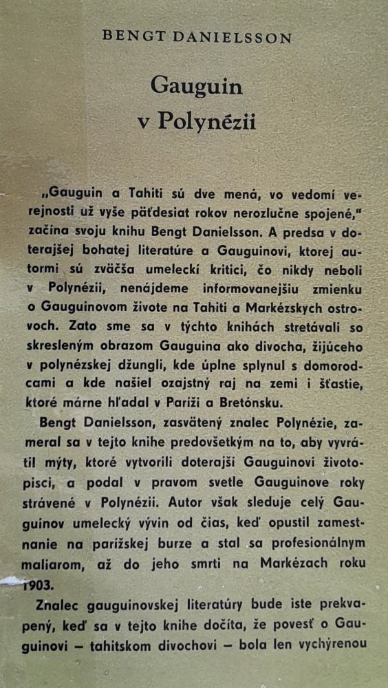 Gauguin v Polynézii / Edícia Svetom