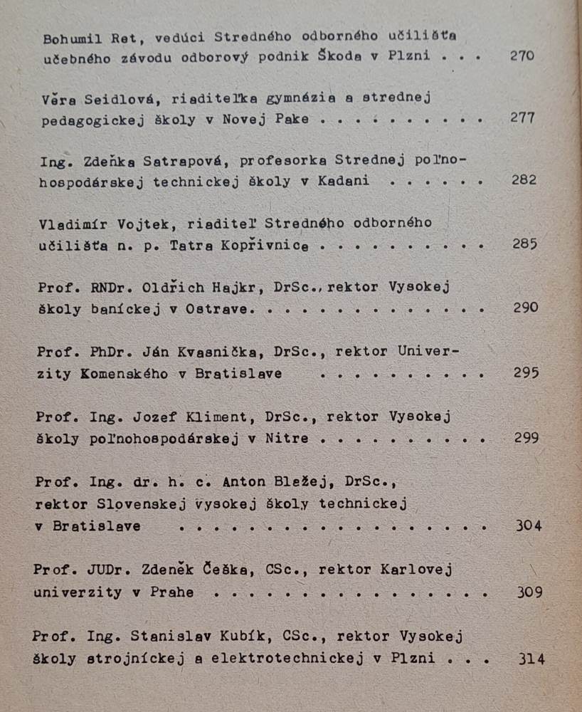 Celoštátna konferencia učiteľov Praha 20. a 21. apríla 1979