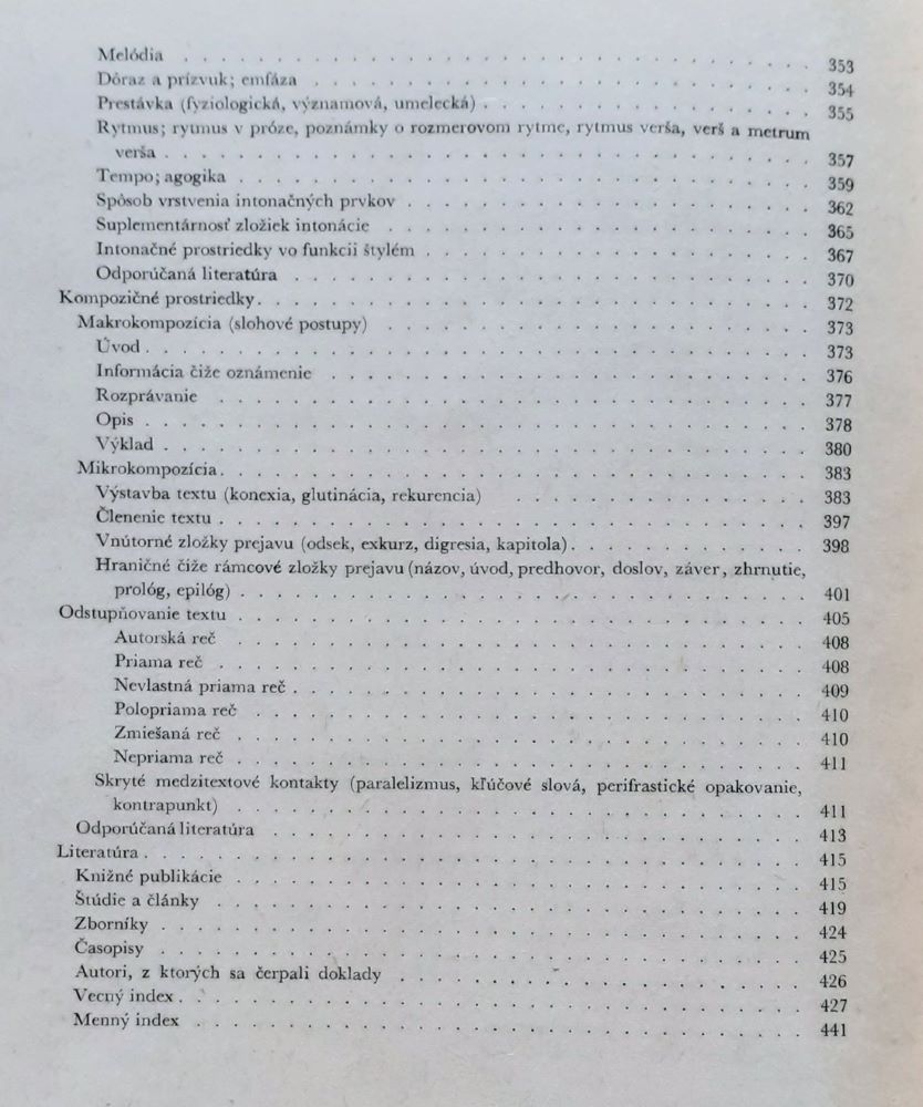 Štylistika slovenského jazyka