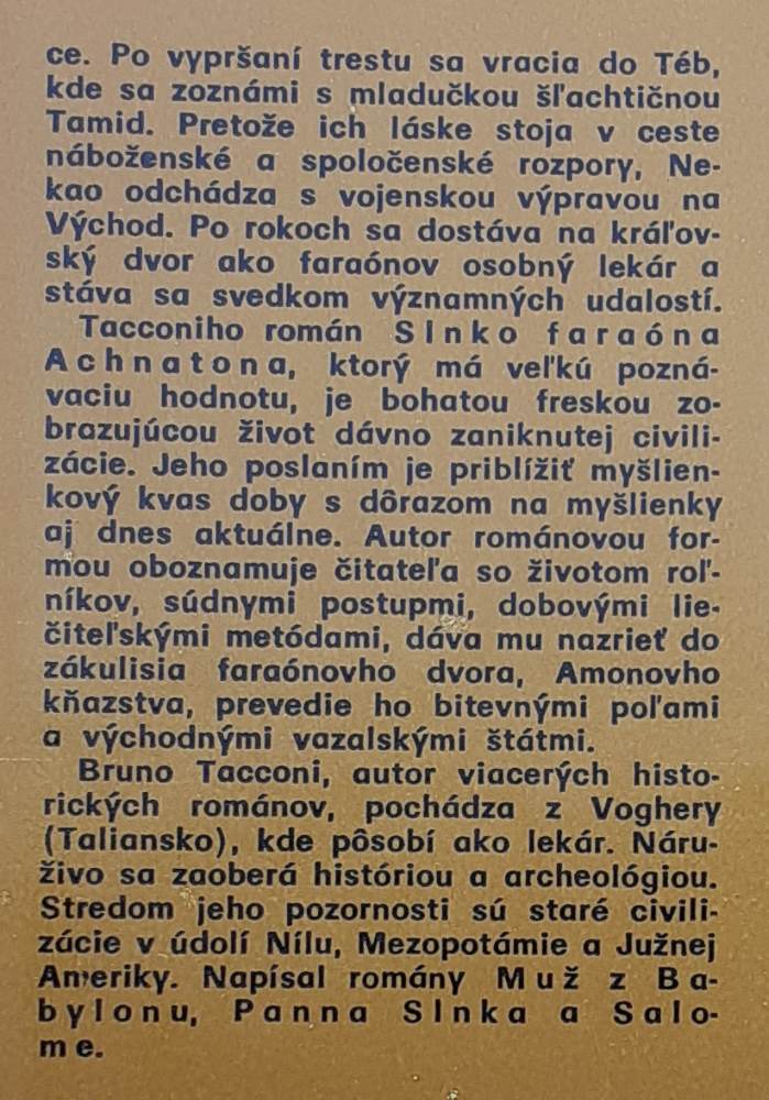 Slnko faraóna Achnatona / Edícia Maják