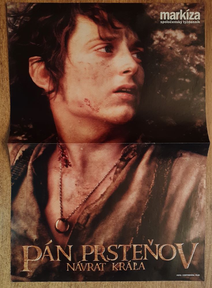 Pán prsteňov / Plagáty s časopisov 5 ks / 28 x 42 cm