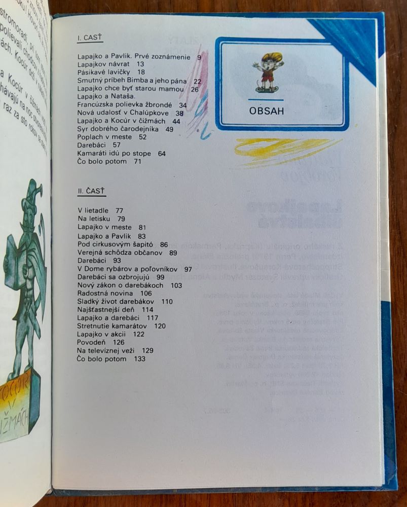 Lapajkove šibalstvá / Edícia Zlatý kľúčik