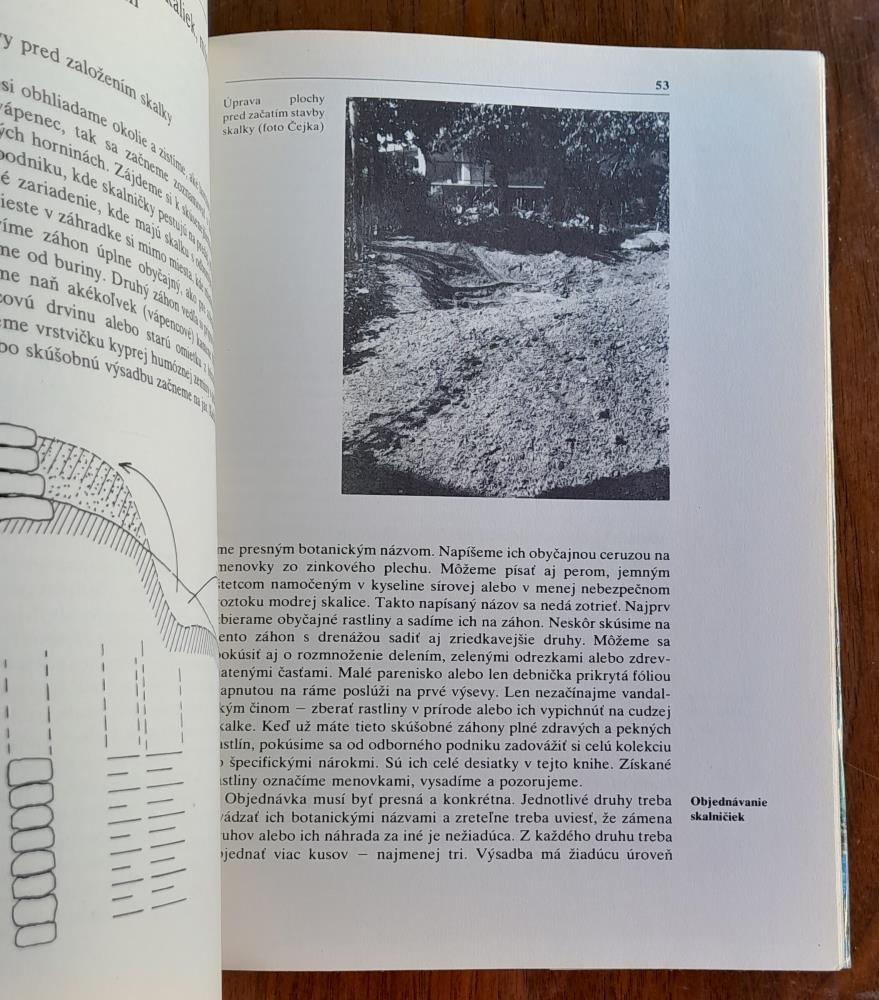 Skalka, zakladanie a ošetrovanie / Rastlinná výroba / Edícia Knižnica záhradkára