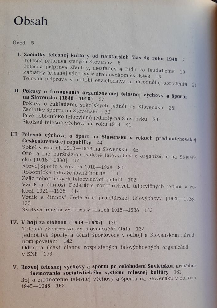Dejiny telesnej výchovy a športu na Slovensku / Edícia Spartakus