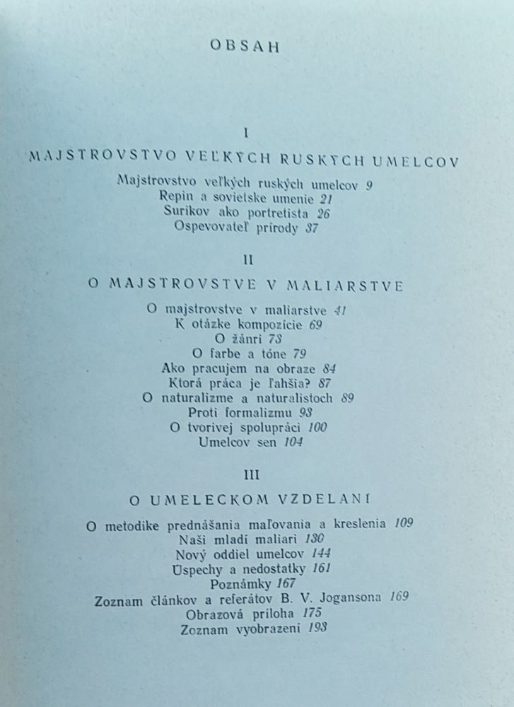 O majstrovstve v maliarstve / Edícia Knižnica Umenie pracujúcim 10. zväzok