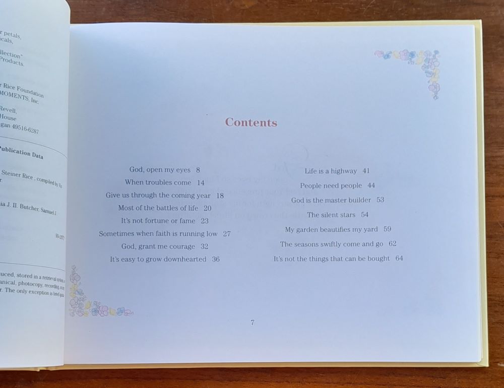 Precious Moments of Inspiration