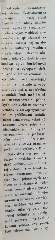 Výchova k vedeckému svetonázoru v škole / Knižnica metodických príručiek