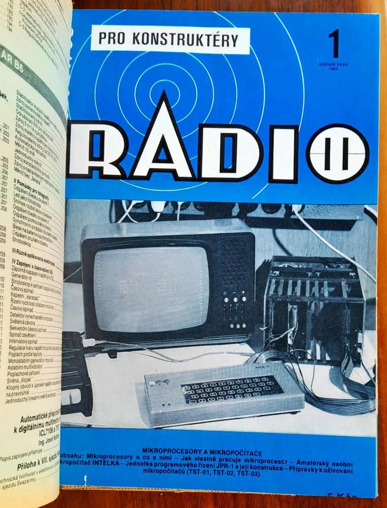 Amatérské radio / Časopis pro radiotechniku a amatérské vysílání / Řada A - Zviazaný mesačník 12 čísel / Pro konstruktéry - Řada B - Zviazaný dvojmesačník 6 čísel