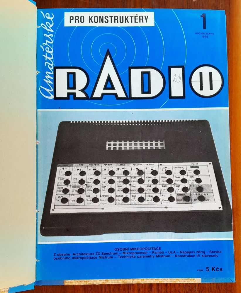 Amatérské radio / Časopis pro radiotechniku a amatérské vysílání / Řada A - Zviazaný mesačník Čísla 1, 2, 3, 5, 6, 7, 8, 9, 10, 11, 12 / Pro konstruktéry - Řada B - Zviazaný dvojmesačník 6 čísel