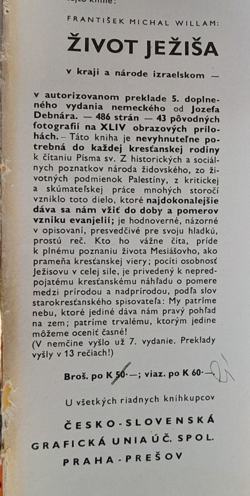 Život Ježiša v kraji a národe izraelskom