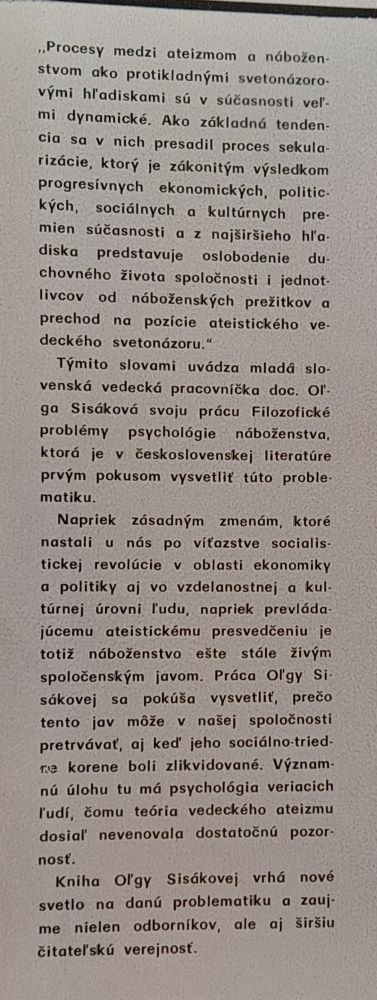 Filozofické problémy psychológie náboženstva