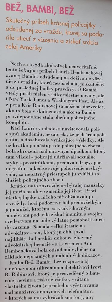 Bež, Bambi, bež / thriller podľa skutočnosti
