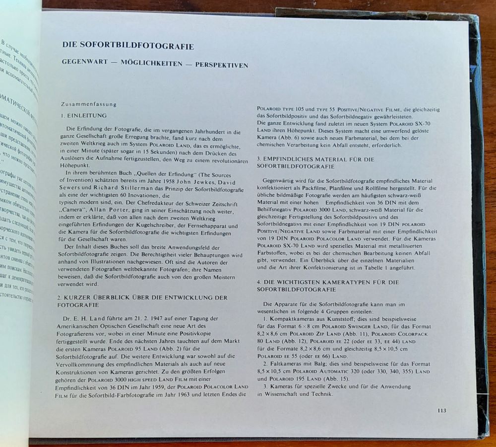 Okamžitá fotografia / súčasnosť - možnosti - perspektívy