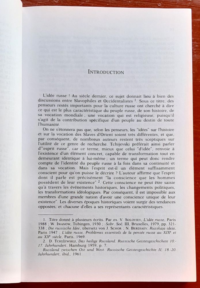 ĽIdée russe une autre vision de ľhomme / Ruská idea : jiný pohled na člověka / Éditions fates