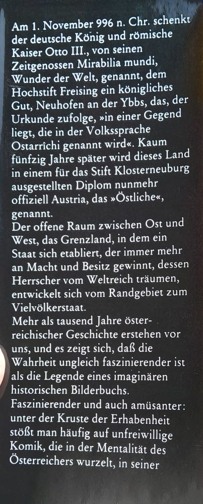 Felix Austria / Eine Geschichte Osterreichs / Dejiny Rakúska